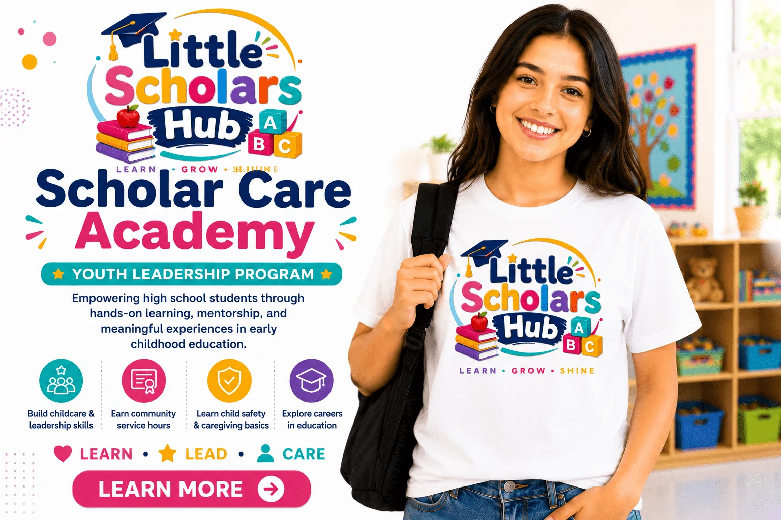 Scholar Care Academy youth leadership program